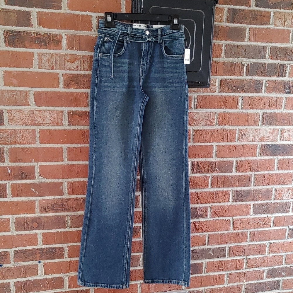 Free People We The Free Sabine Slim A Line Jeans Size 25 (1049)